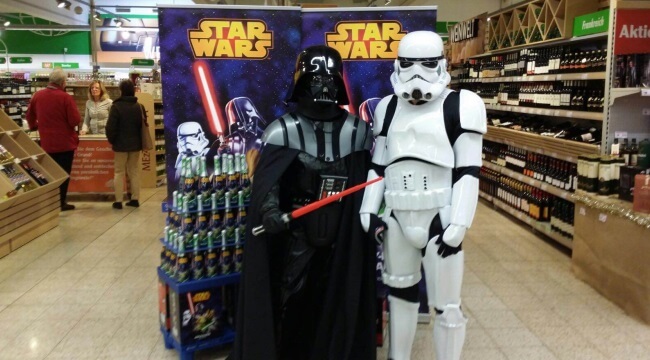 Star Wars Getränke Promotion